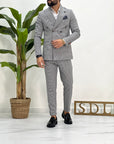 ABITO DOPPIOPETTO MICROFANTASIA SDL OUTFIT