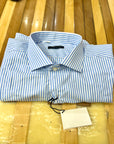 CAMICIA SLIM RIGA STRETTA