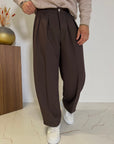 PANTALONE BALLOON DOPPIA PINCES Z76