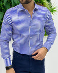 CAMICIA SLIM RIGA LARGA