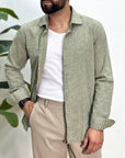 CAMICIA MISTO LINO