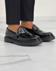 MOCASSINO CON FRANGE SDL OUTFIT