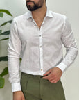CAMICIA MISTO LINO