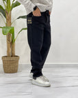 JEANS BAGGY NERO SDL OUFIT