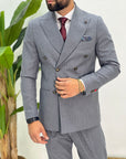 ABITO AUSTRIA DOPPIOPETTO GESSATO SDL OUTFIT