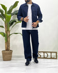 COORDINATO DENIM FONDO AMPIO