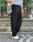 PANTALONE FONDO AMPIO CON LACCIO 503