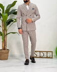 ABITO DOPPIOPETTO MICROFANTASIA SDL OUTFIT