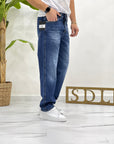 JEANS BAGGY FLORIDA SFUMATO SDL OUTFIT