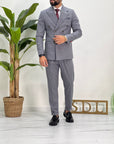 ABITO AUSTRIA DOPPIOPETTO GESSATO SDL OUTFIT