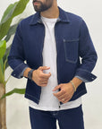 COORDINATO DENIM FONDO AMPIO