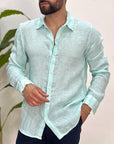 CAMICIA VOILA' IN LINO SDL OUTFIT