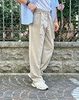 PANTALONE FONDO AMPIO CON LACCIO 503