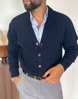 CARDIGAN RIGATO SDL OUTFIT