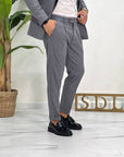 ABITO AUSTRIA DOPPIOPETTO GESSATO SDL OUTFIT