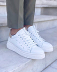 SNEAKERS MOD ARMY BIANCO+BEIGE