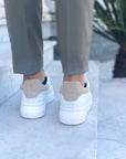 SNEAKERS MOD ARMY BIANCO+BEIGE