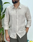 CAMICIA VOILA' IN LINO SDL OUTFIT