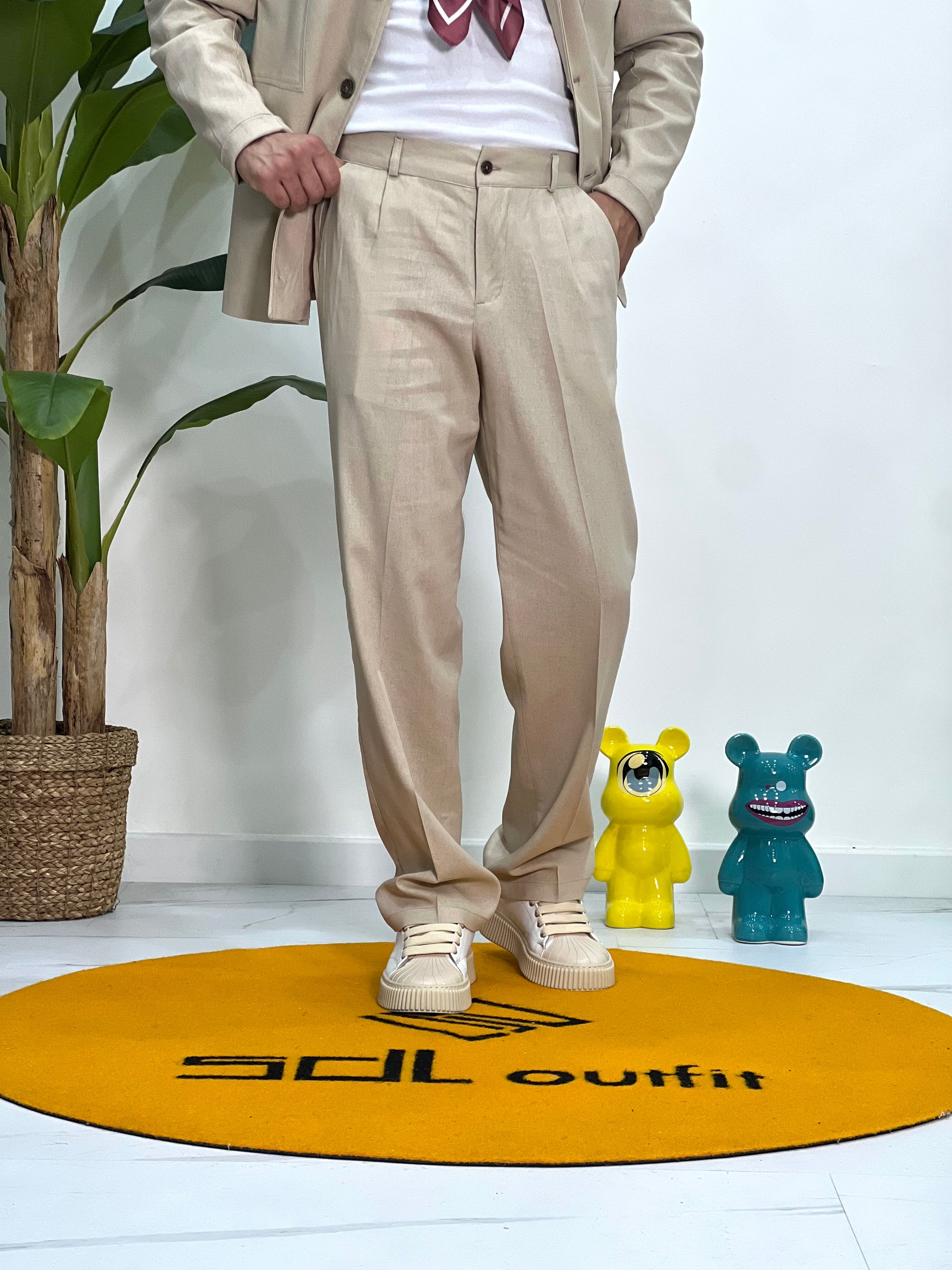 COORDINATO MAX MISTO LINO SDL OUTFIT