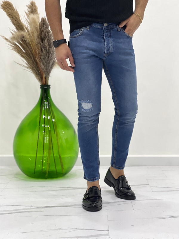 JEANS ELASTICO CHIARO SFUMATO SDL OUTFIT