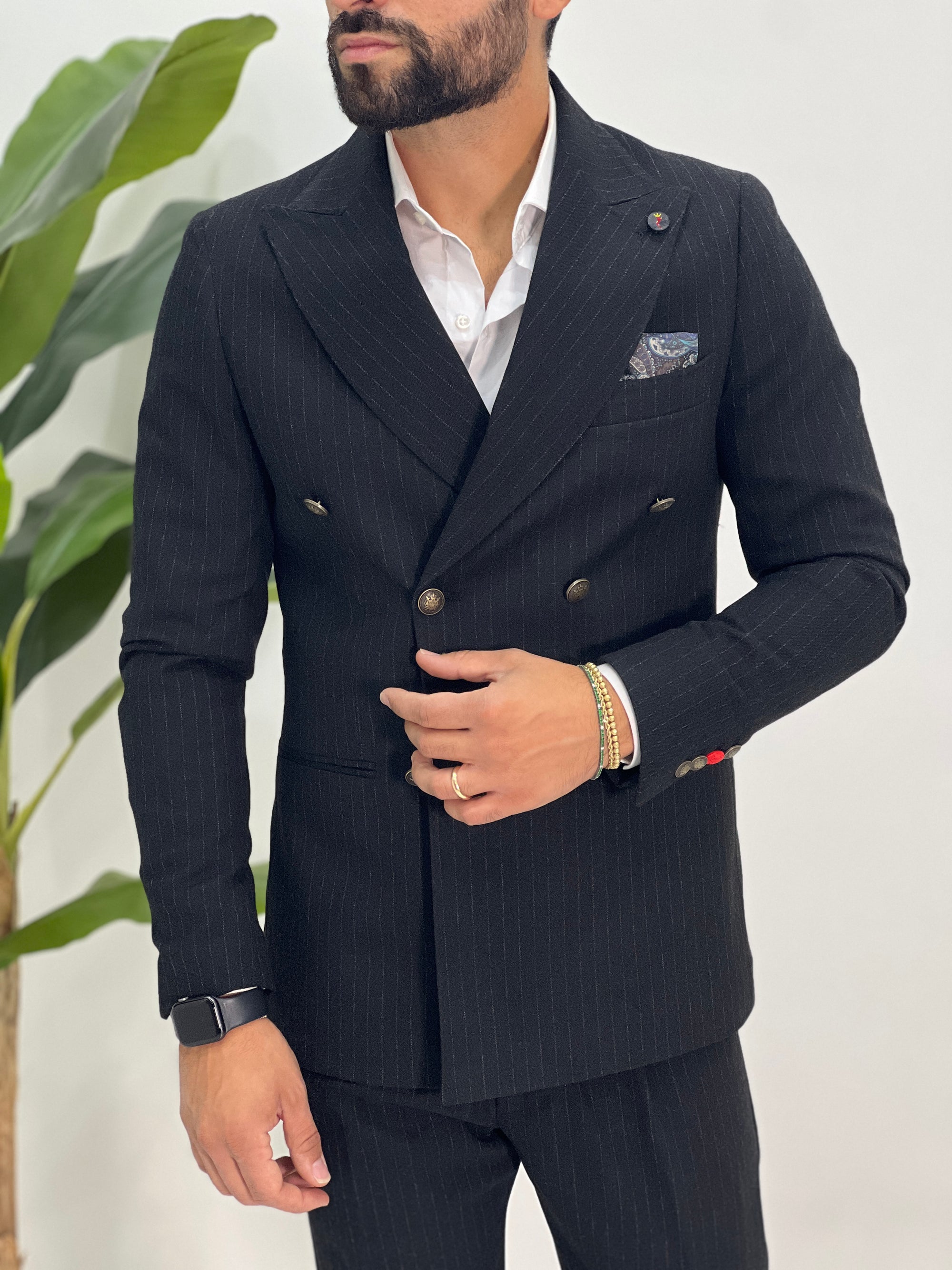 ABITO AUSTRIA DOPPIOPETTO GESSATO SDL OUTFIT