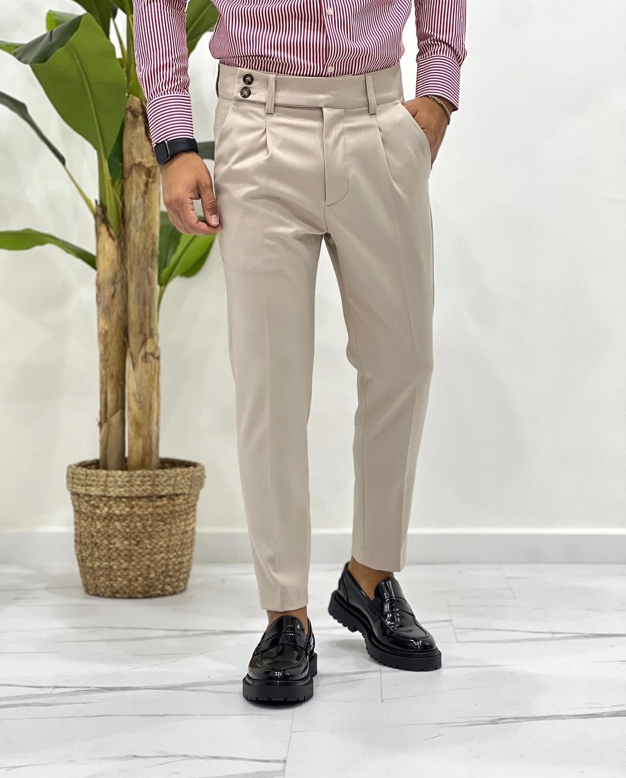 PANTALONE DOPPIO BOTTONE SDL OUTFIT