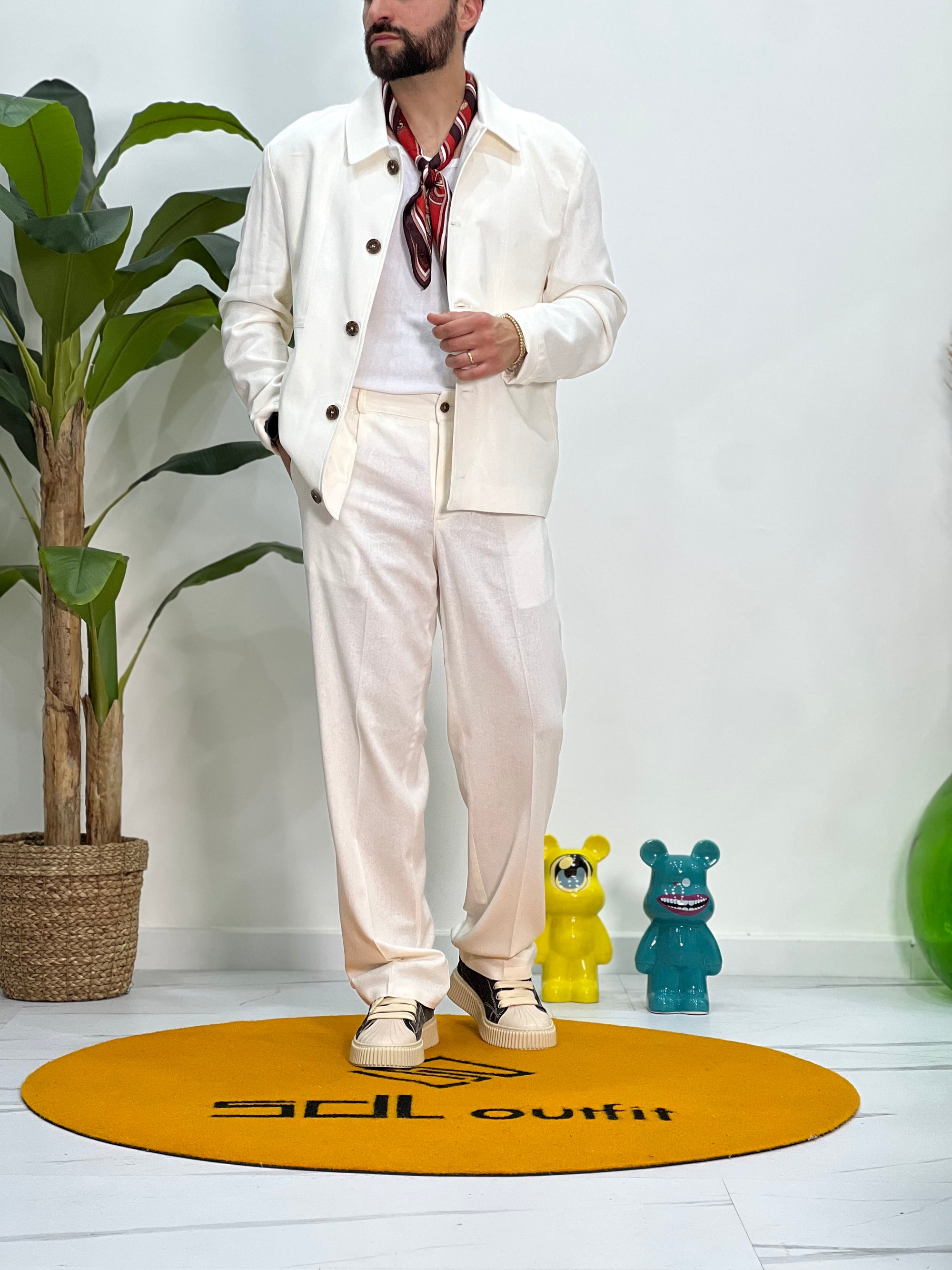 COORDINATO MAX MISTO LINO SDL OUTFIT