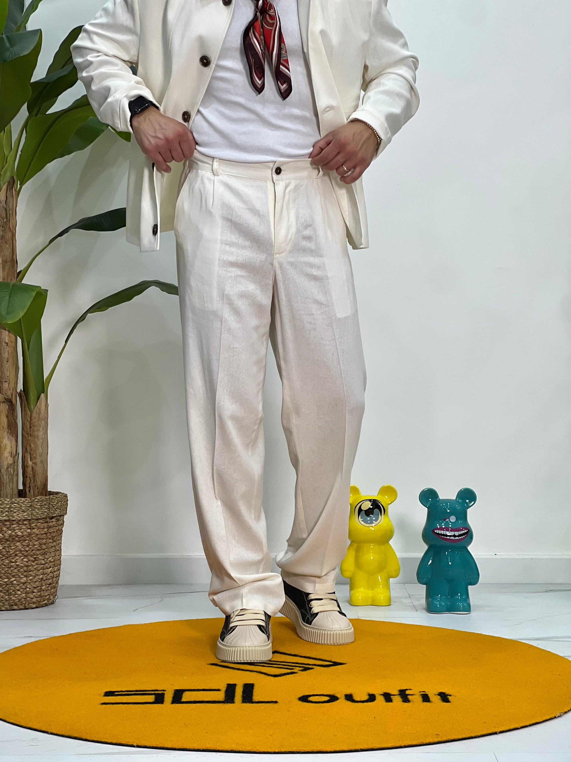 COORDINATO MAX MISTO LINO SDL OUTFIT