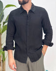 CAMICIA VOILA' IN LINO SDL OUTFIT
