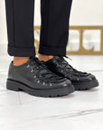 MOCASSINO INGEGNERE CON GANCI