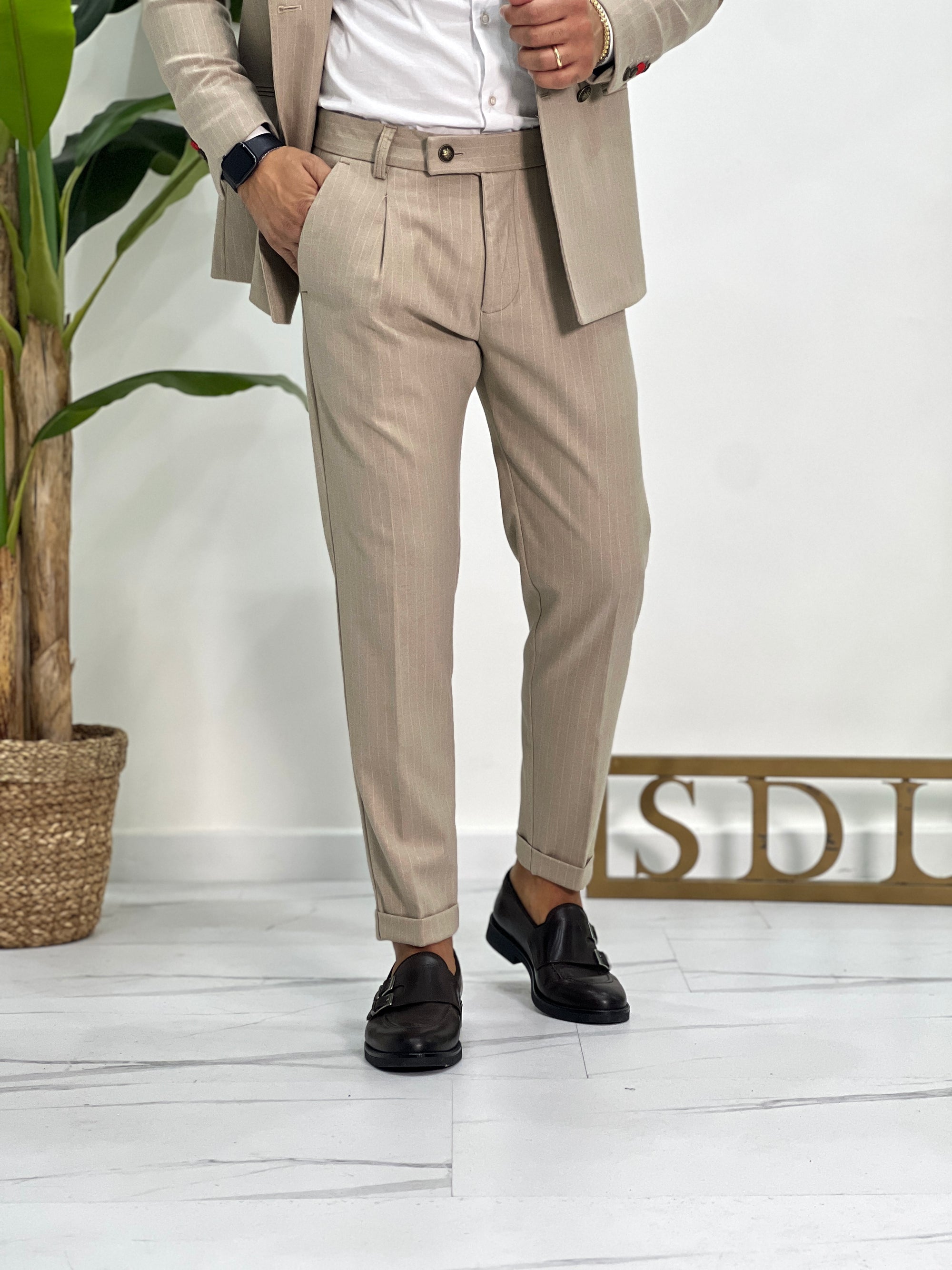 ABITO AUSTRIA DOPPIOPETTO GESSATO SDL OUTFIT