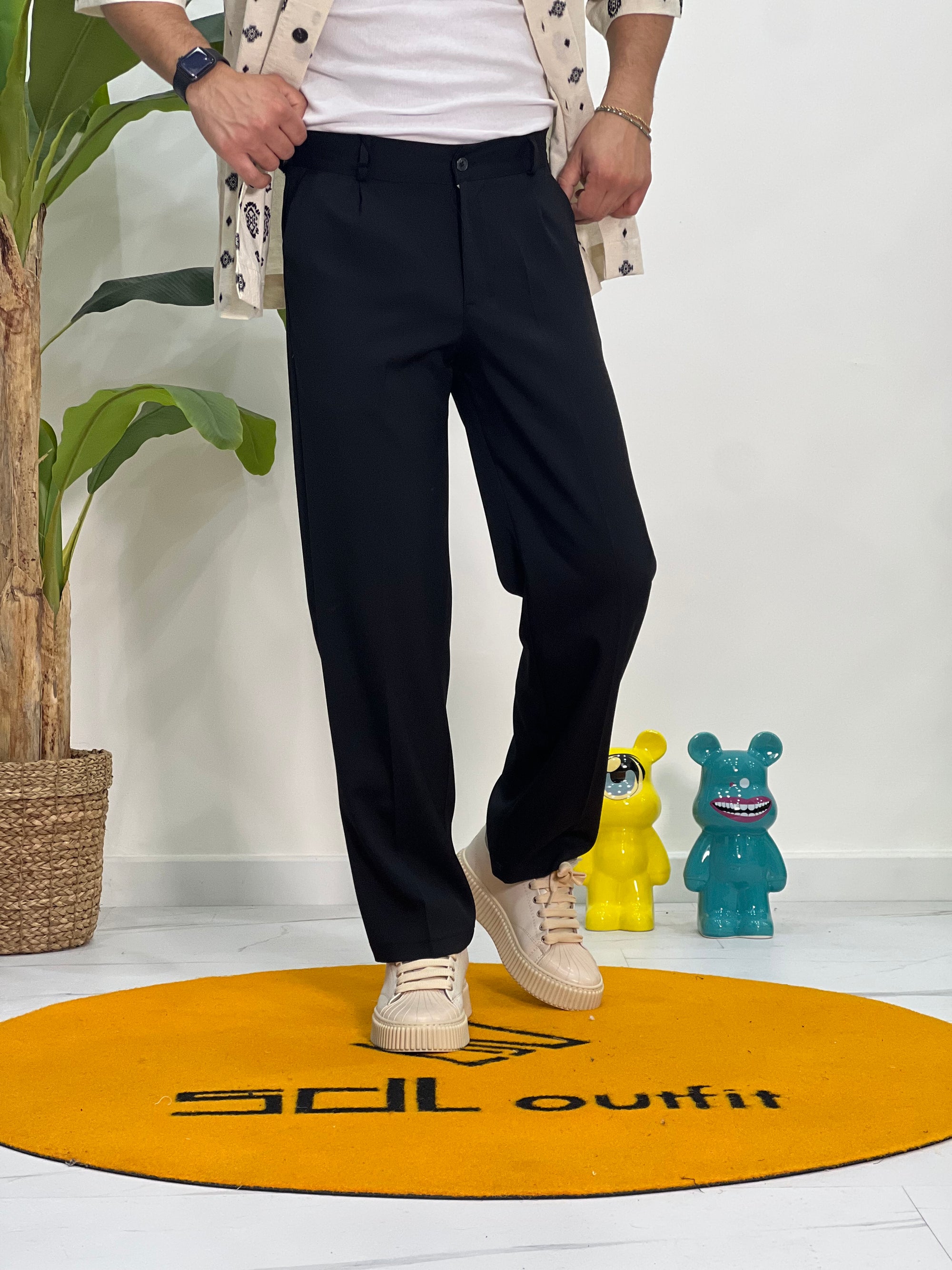 PANTALONE SICILIA FONFO AMPIO SDL OUTFIT