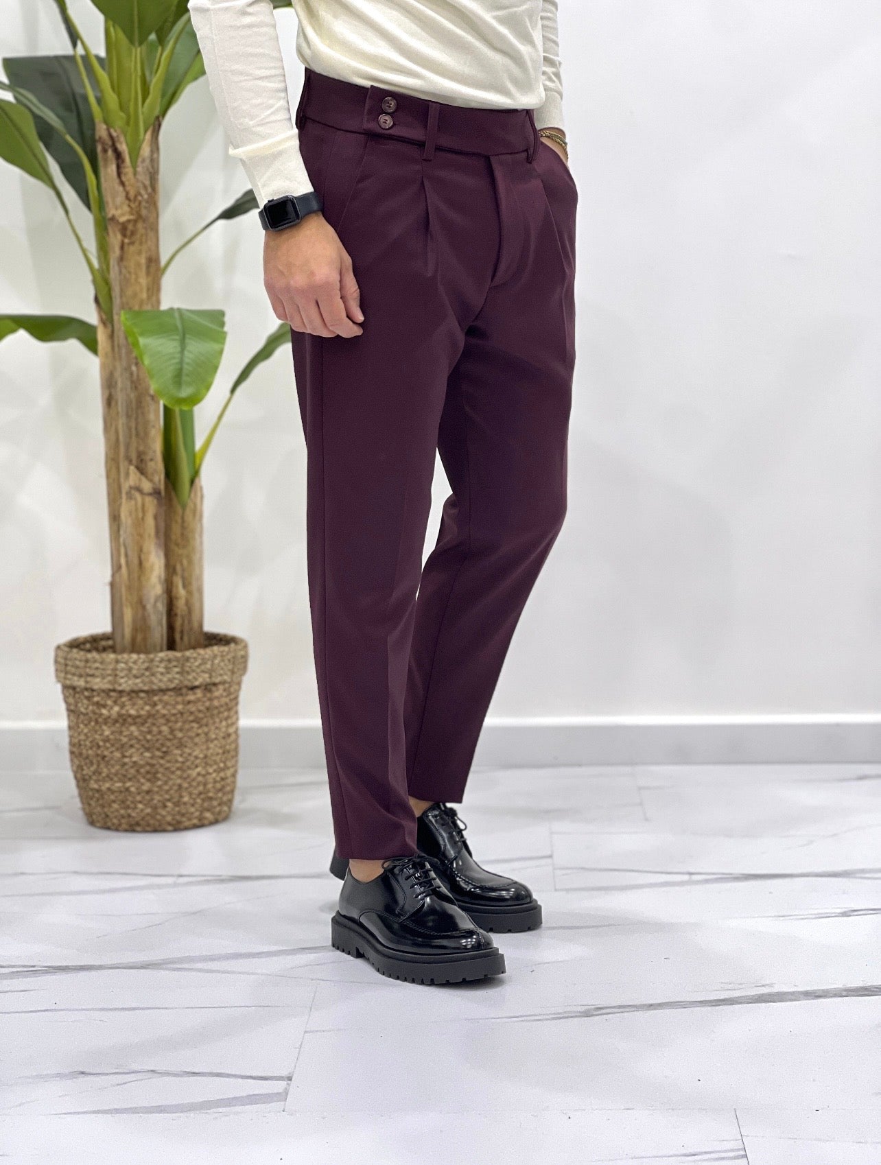 PANTALONE DOPPIO BOTTONE SDL OUTFIT