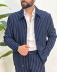 COORDINATO MAX MISTO LINO GESSATO SDL