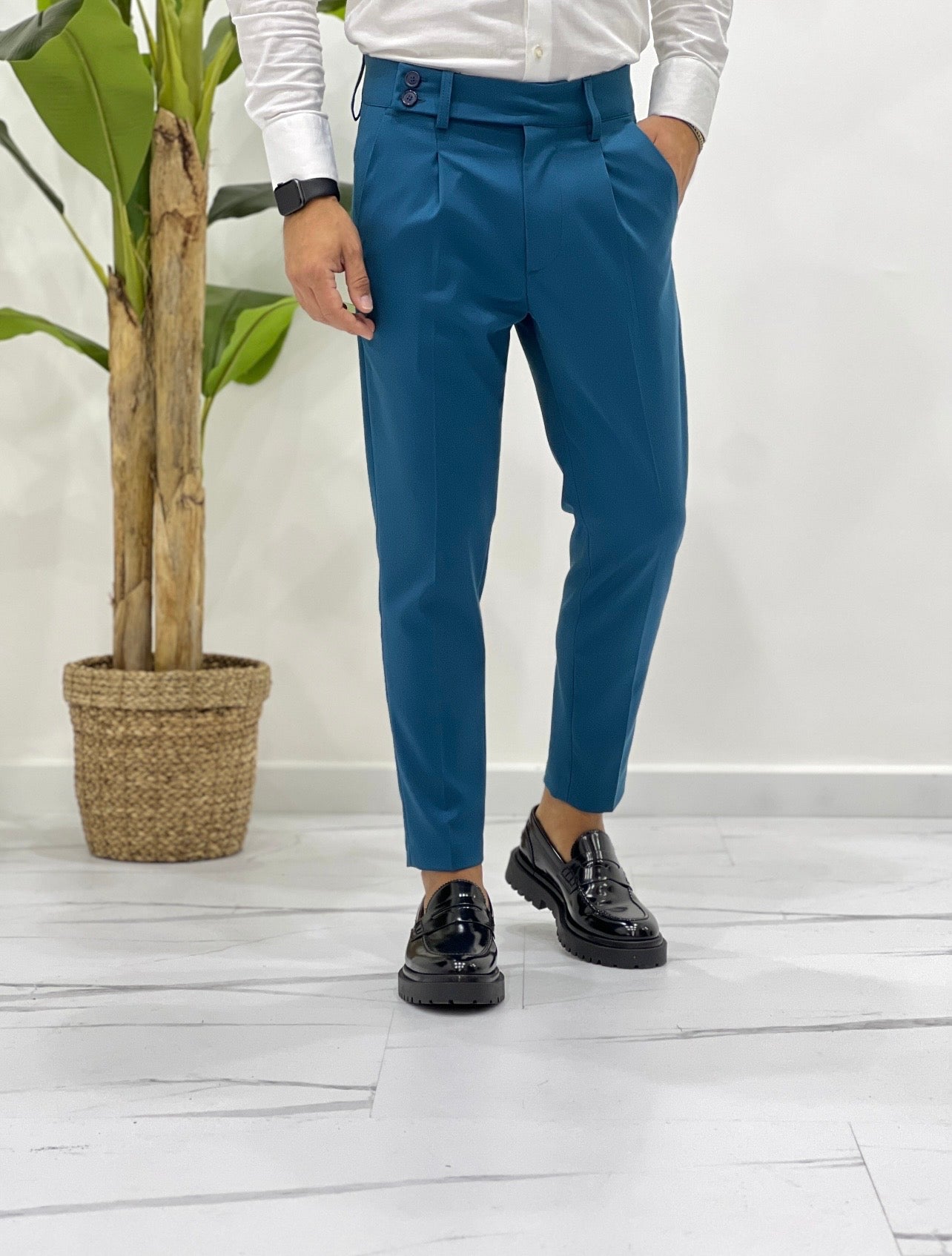 PANTALONE DOPPIO BOTTONE SDL OUTFIT