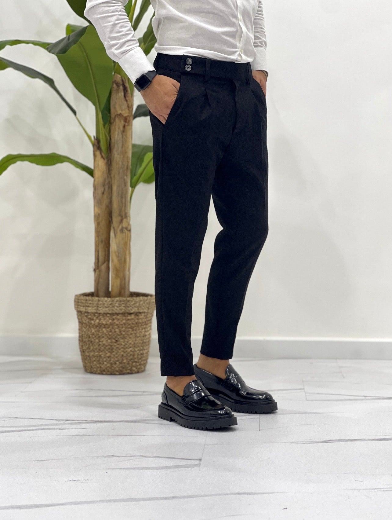 PANTALONE DOPPIO BOTTONE SDL OUTFIT