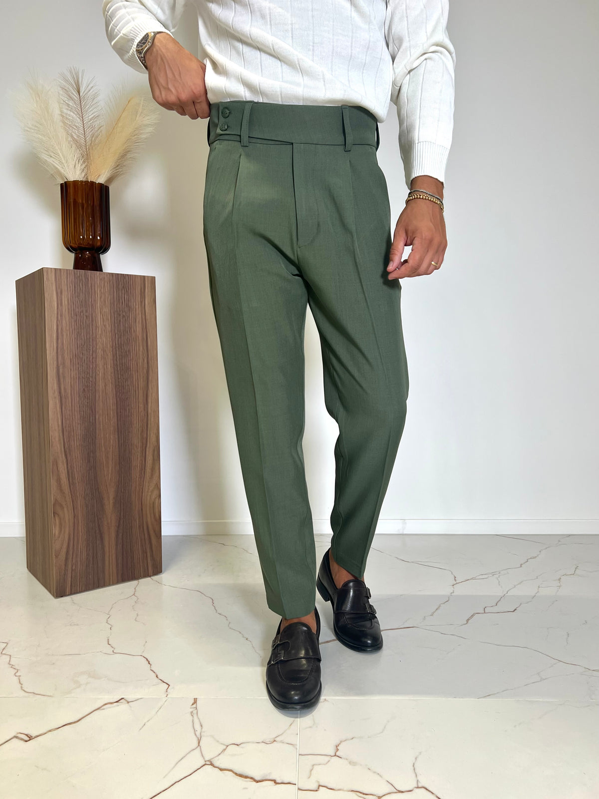 PANTALONE DOPPIO BOTTONE SDL OUTFIT