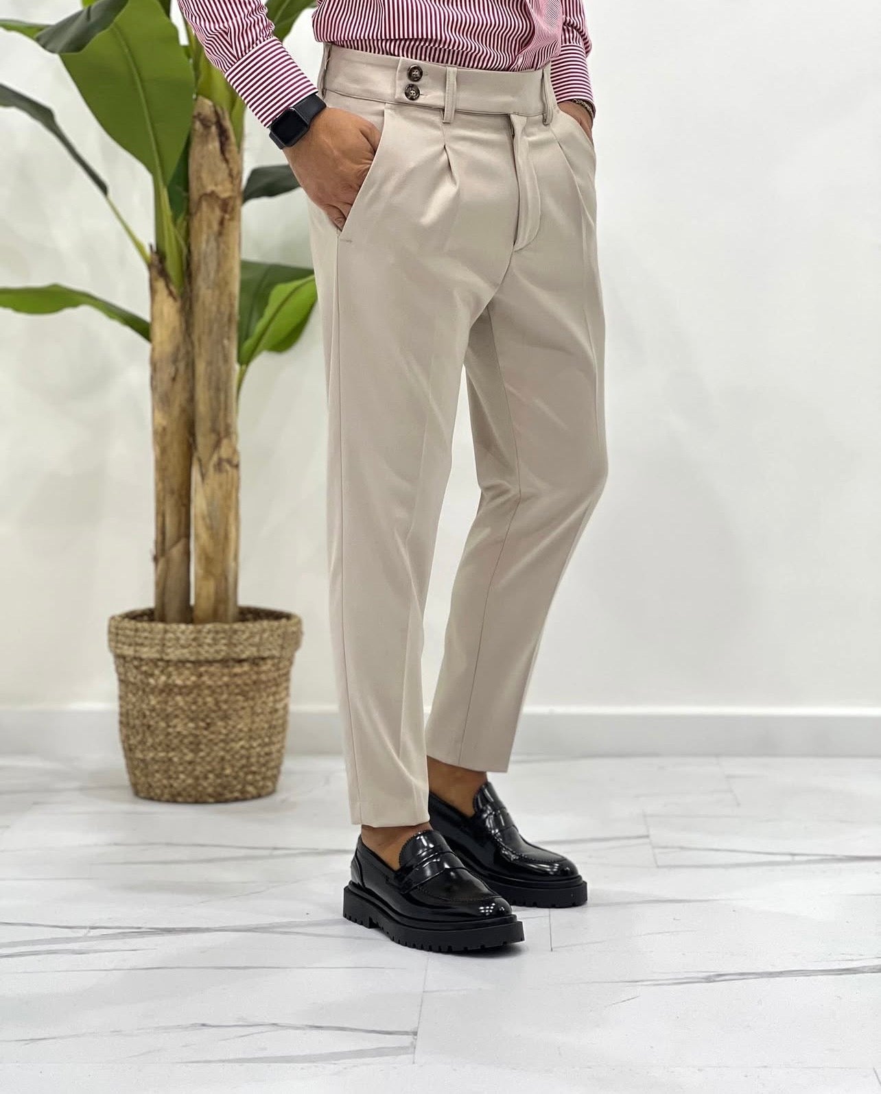 PANTALONE DOPPIO BOTTONE SDL OUTFIT