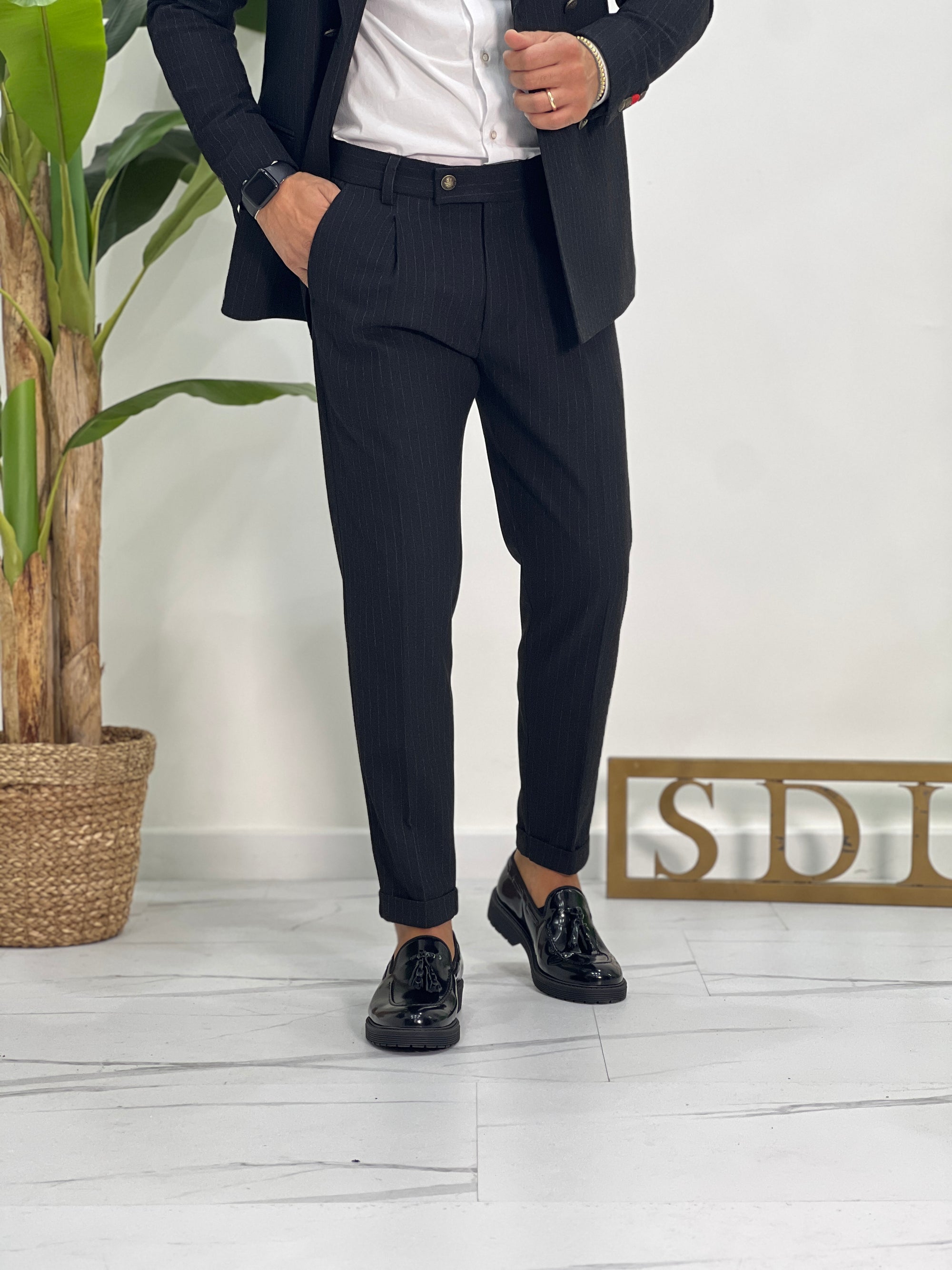 ABITO AUSTRIA DOPPIOPETTO GESSATO SDL OUTFIT