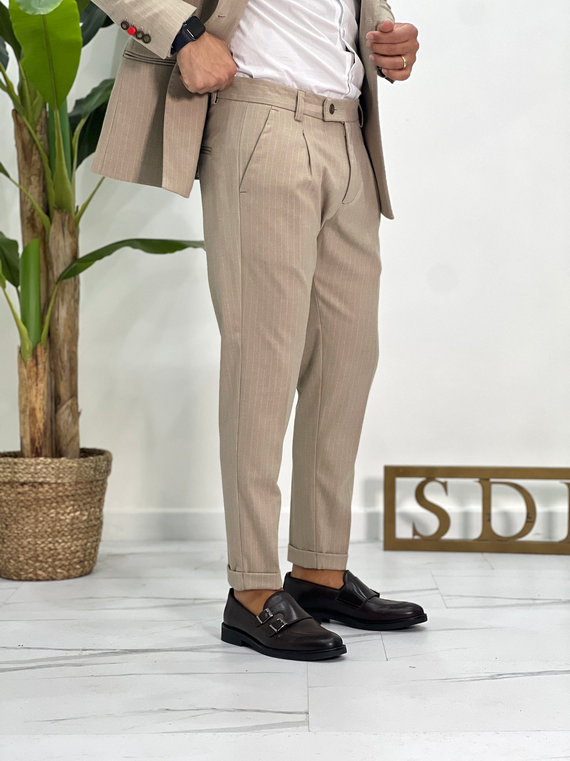 ABITO AUSTRIA DOPPIOPETTO GESSATO SDL OUTFIT