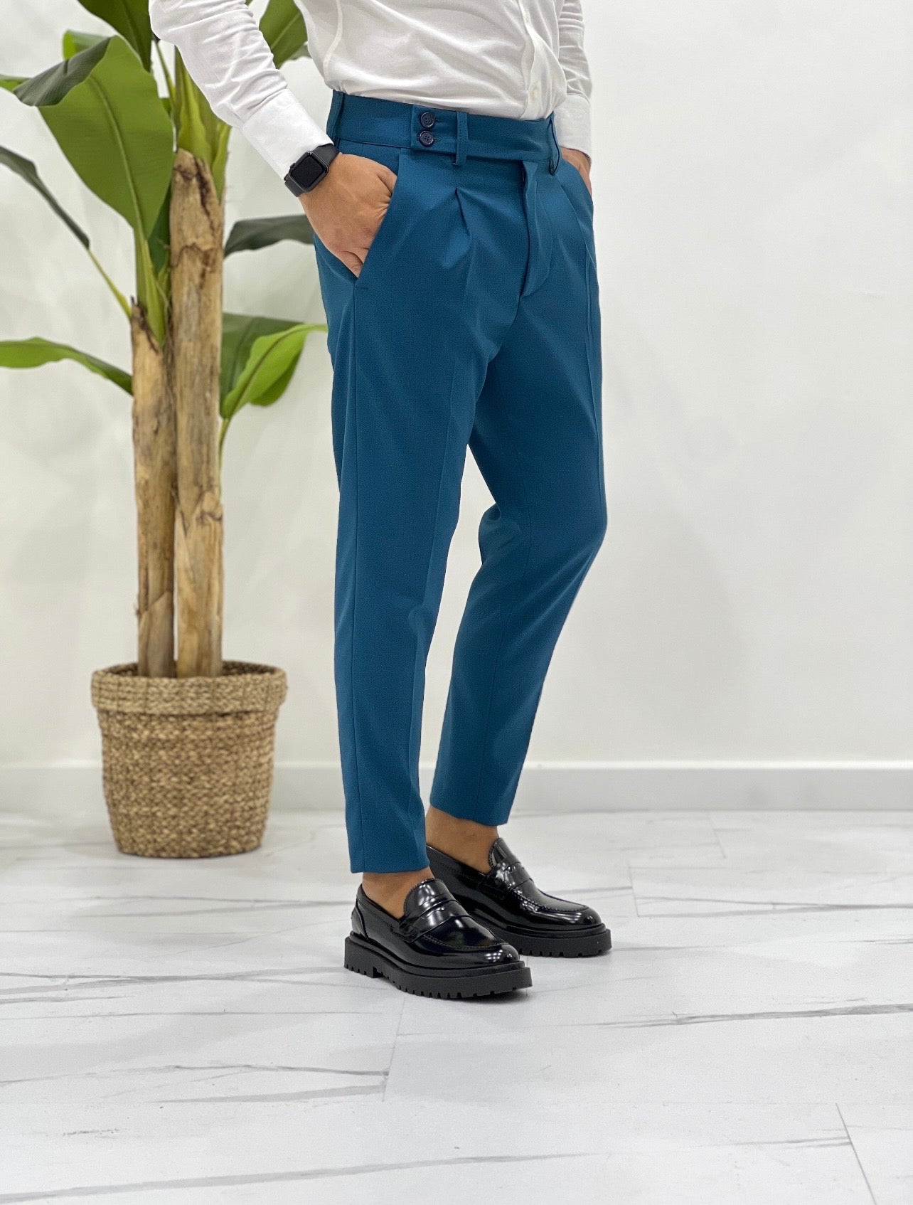 PANTALONE DOPPIO BOTTONE SDL OUTFIT