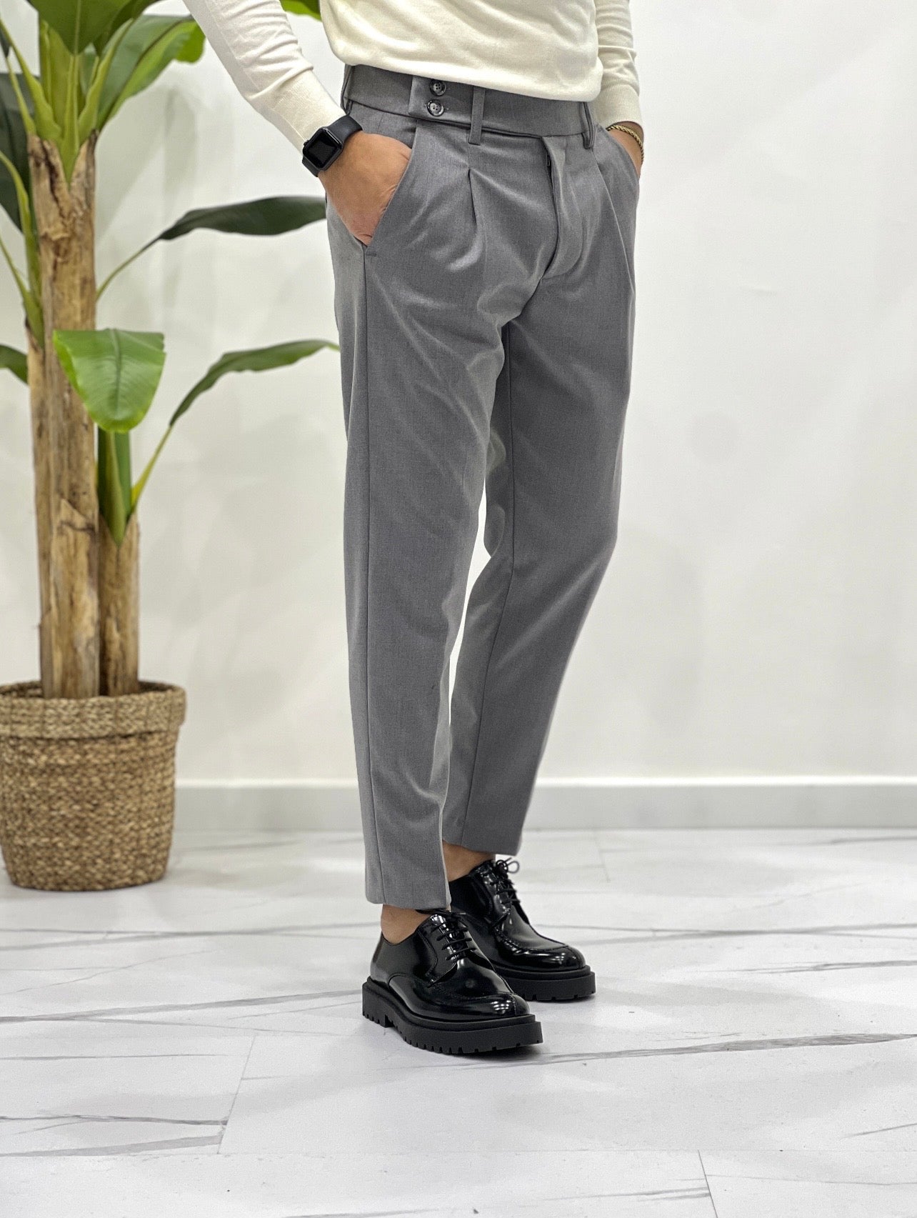 PANTALONE DOPPIO BOTTONE SDL OUTFIT