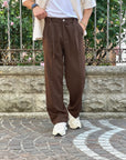 PANTALONE FONDO AMPIO CON LACCIO 503