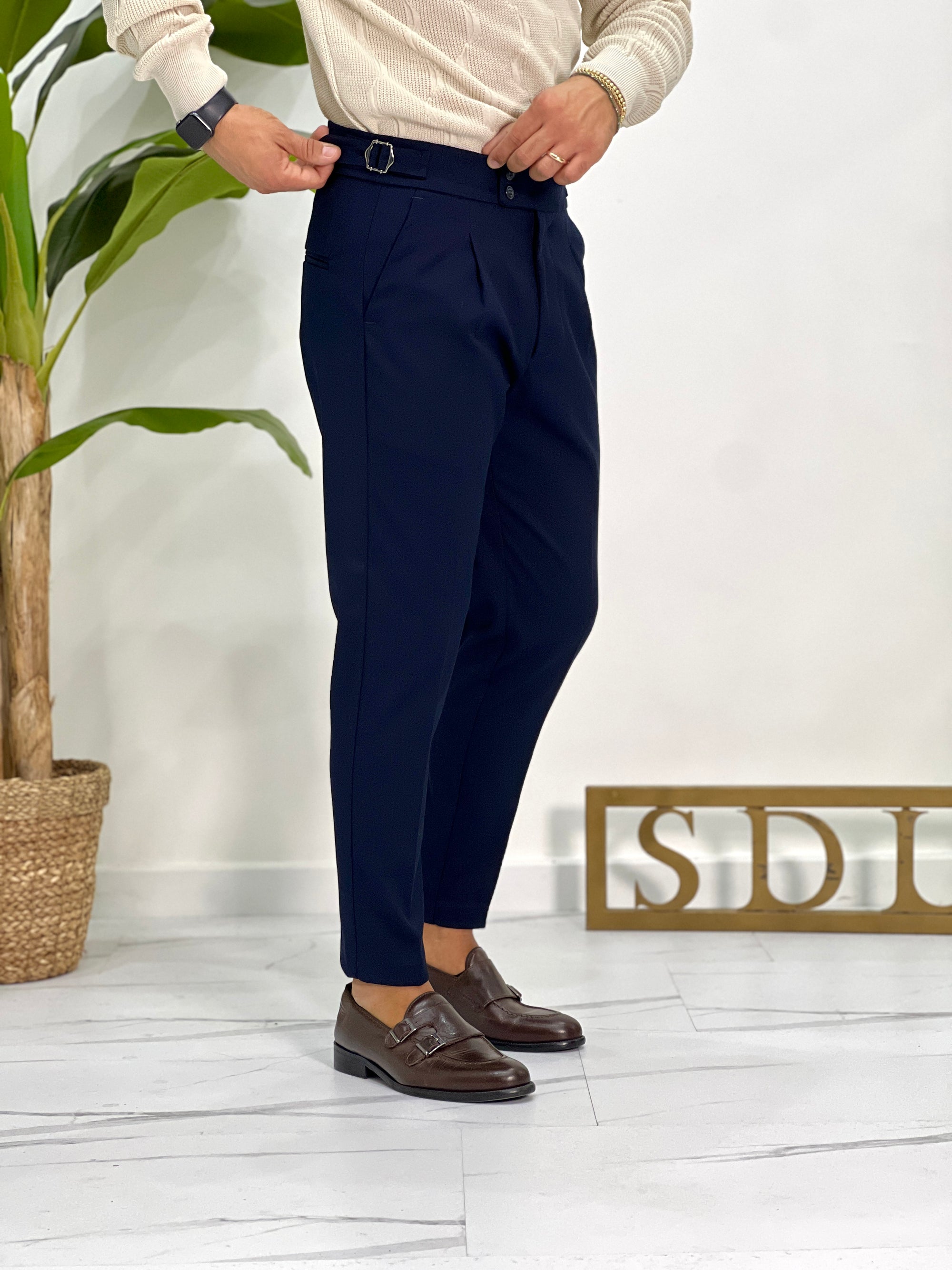 PANTALONE LUIS DOPPIA FIBBIA SDL OUTFIT
