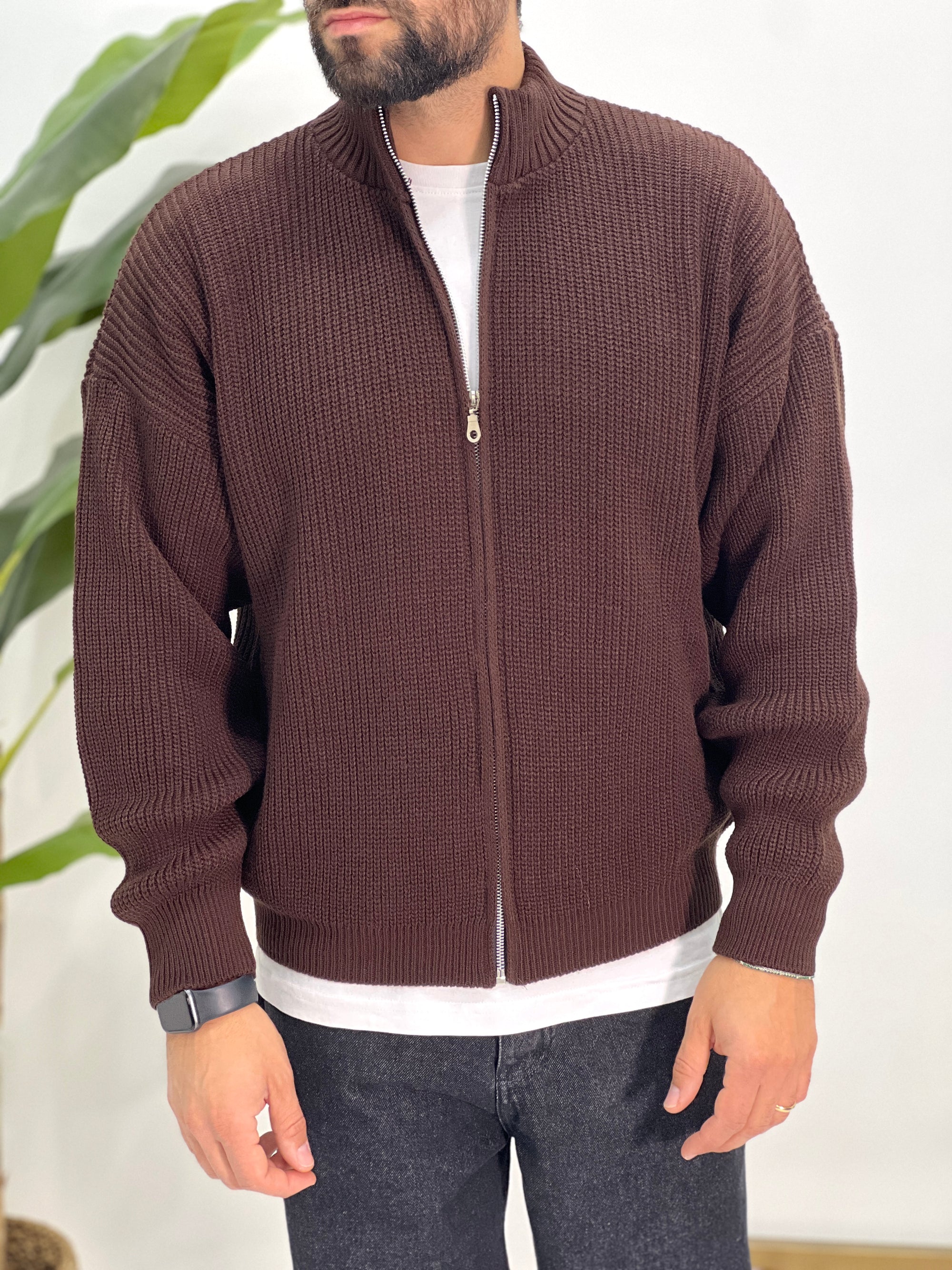 MAGLIONE FULL ZIP SDL OUTFIT