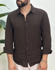 CAMICIA VOILA' IN LINO SDL OUTFIT