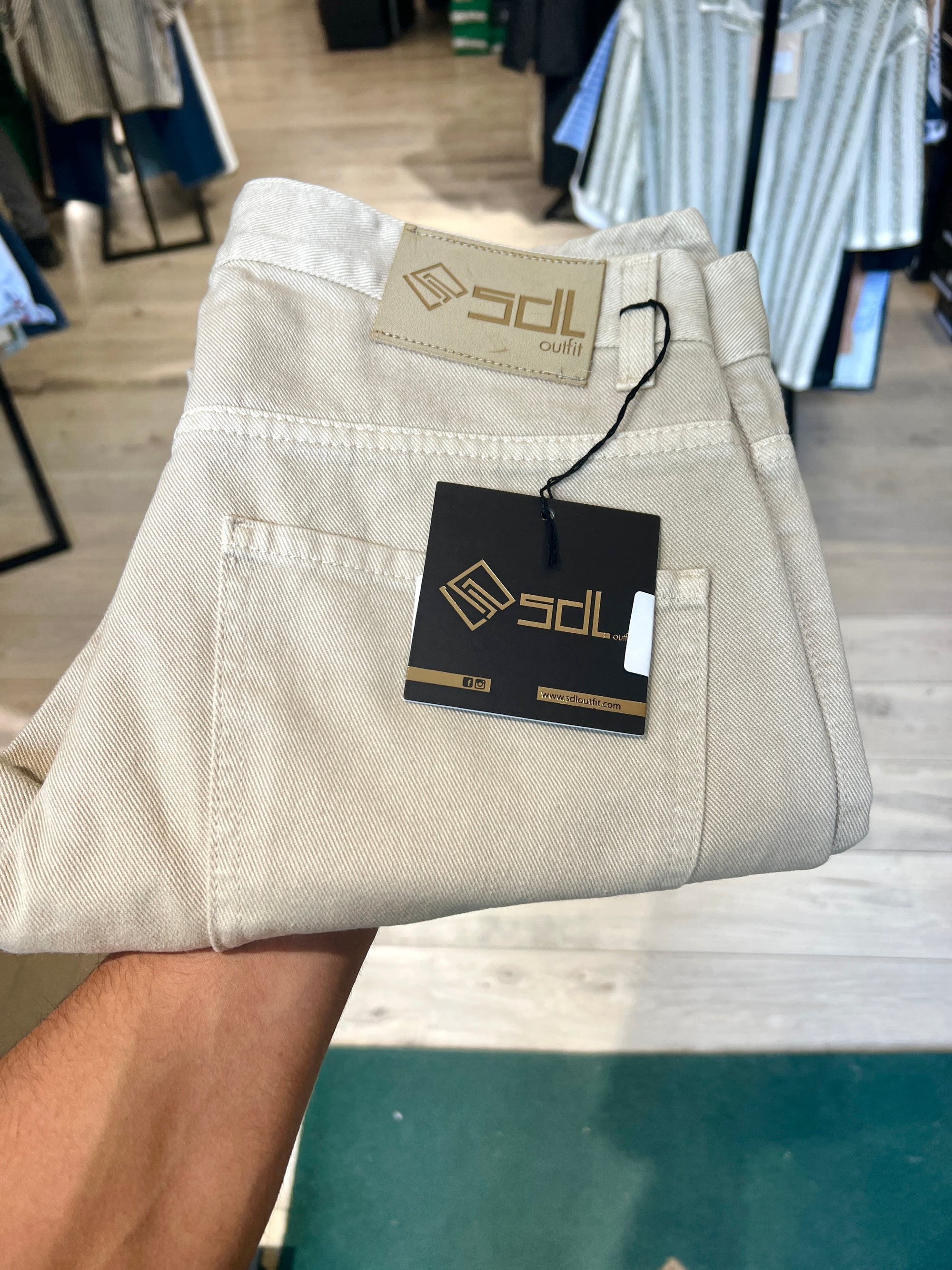 JEANS DRILL  SDL OUTFIT