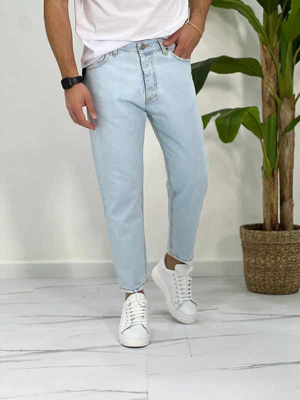 JEANS CARROT DOPPIO MARMO SDL OUTFIT