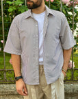 CAMICIA RIGATA MEZZA MANICA