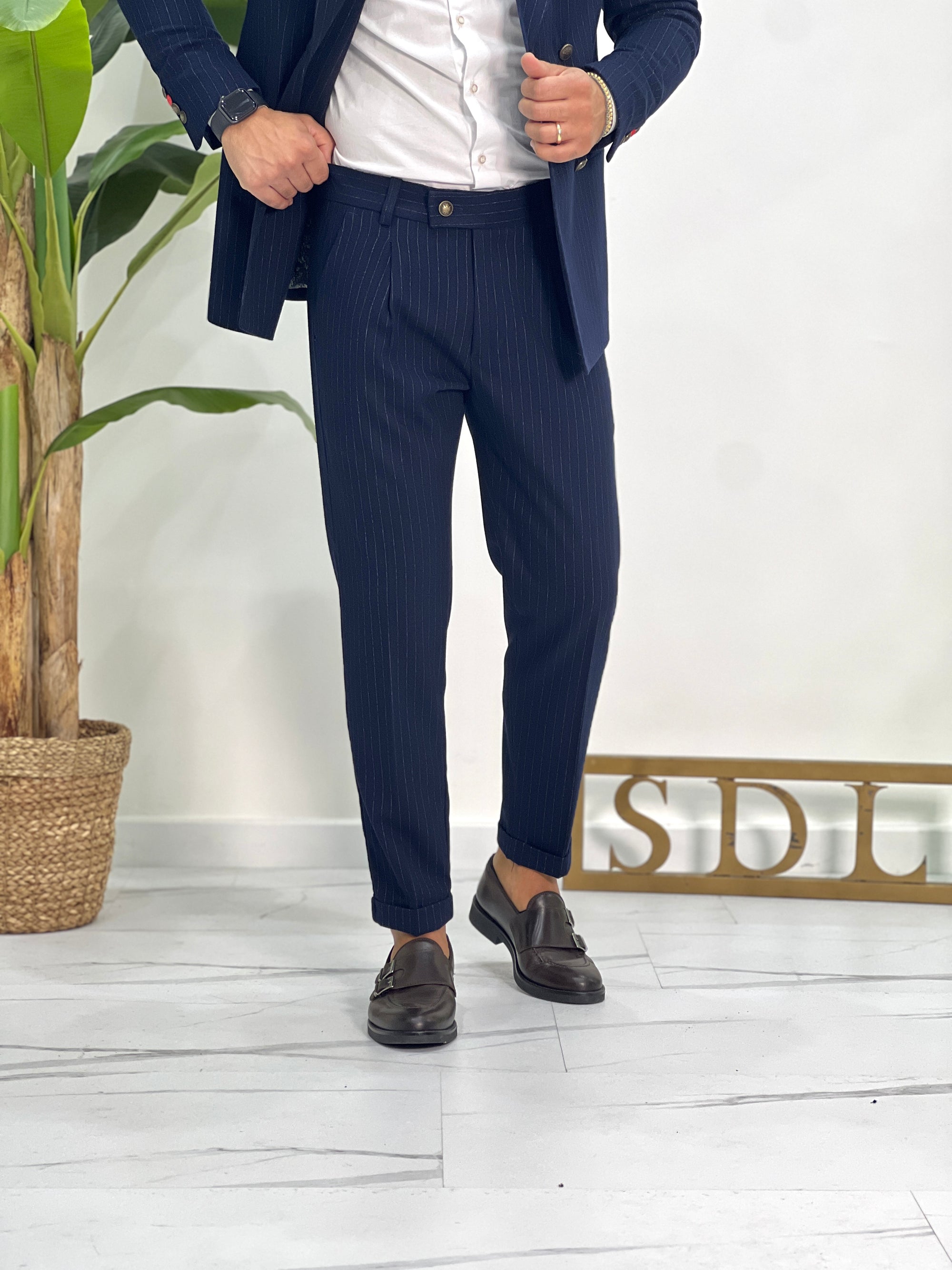 ABITO AUSTRIA DOPPIOPETTO GESSATO SDL OUTFIT